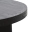 CDT8404-NI 2.8m oval dining table - Black