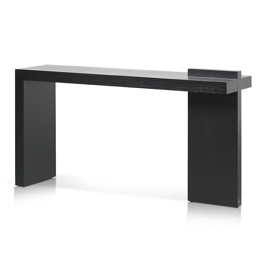 CDT6313-VA 1.6m Console Table - Textured Espresso Black