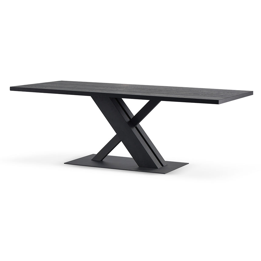 CDT2806-VN Wide Sideboard - Black and Brass
