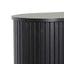 CDT8439-KD 1.18 (H) Wooden Storage Cabinet - Full Black
