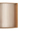 CCF8491-CN 3m Curved Wall Stand - Natural Oak
