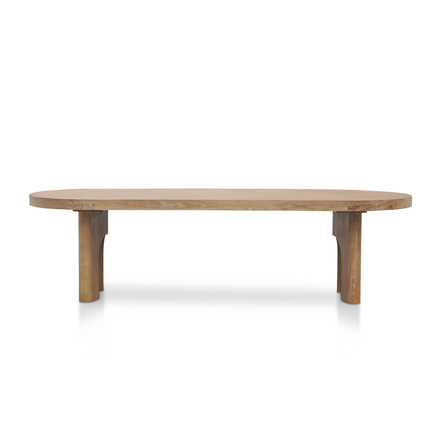 CDT8508-NI  2.8m oval dining table - Natural