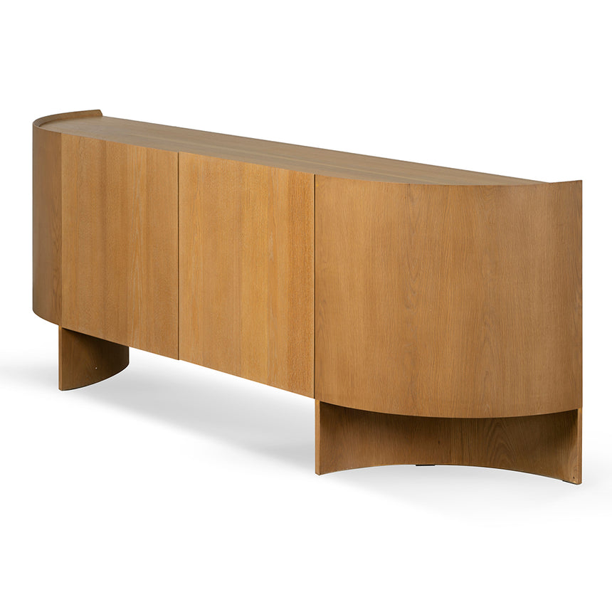 COT8911-SN 3m Oval Meeting Table - Walnut