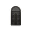 CDT8530-VA 2m (H) Glass Cabinet - Textured Espresso Black