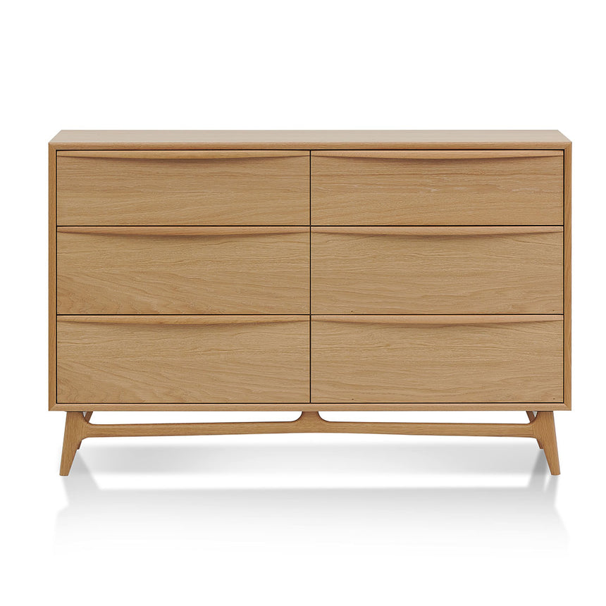 CDT8533-VN 6 Drawer Chest - Natural Oak