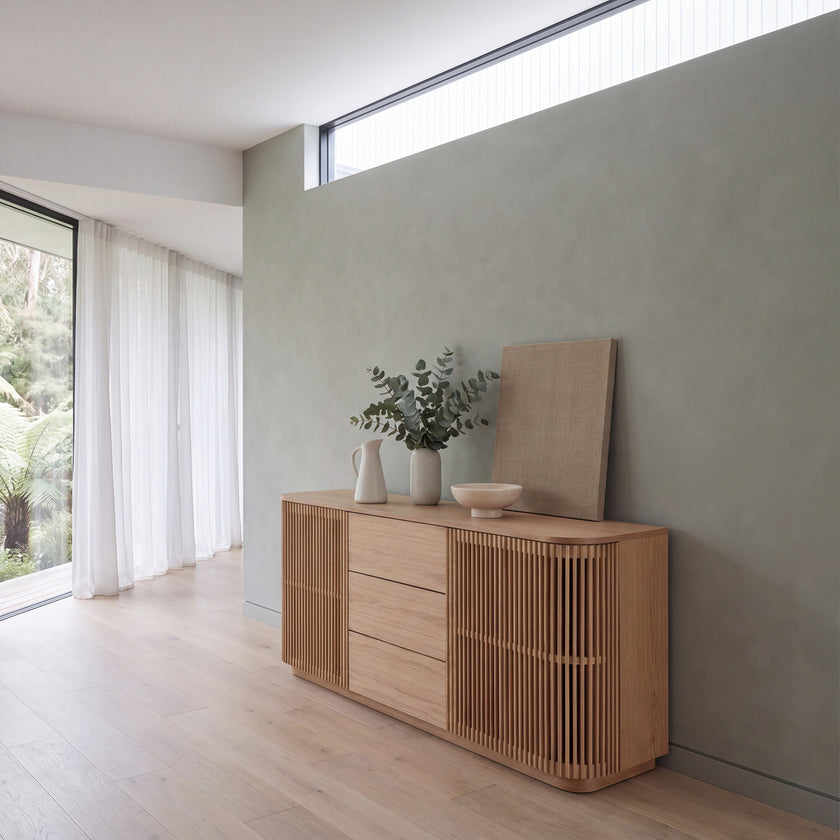 CDT8579-DW 1.6m Sideboard Unit - Natural
