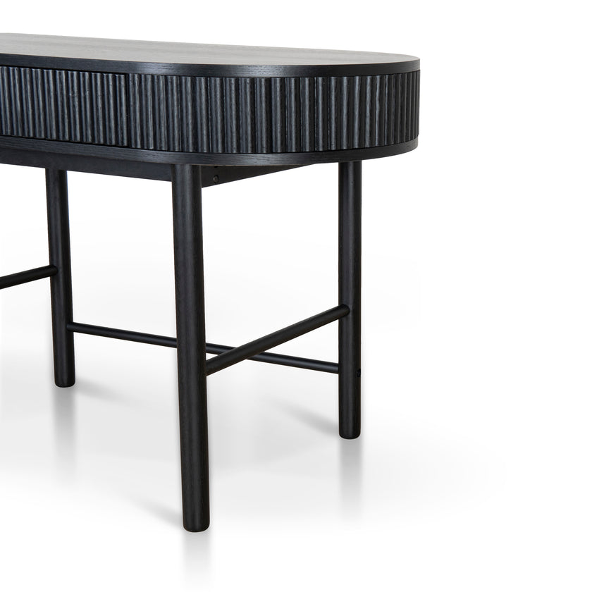 CDT8624-KD 1.2m Home Office Desk - Full Black