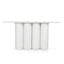 CDT8629-DW 1.7m Console Table - Full White