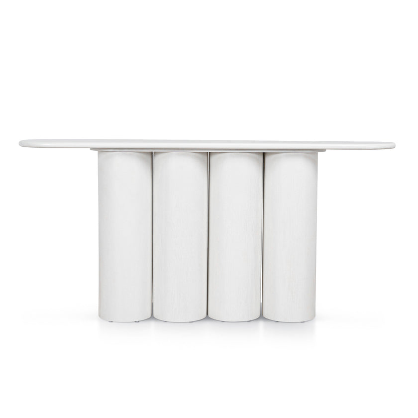 CDT8629-DW 1.7m Console Table - Full White