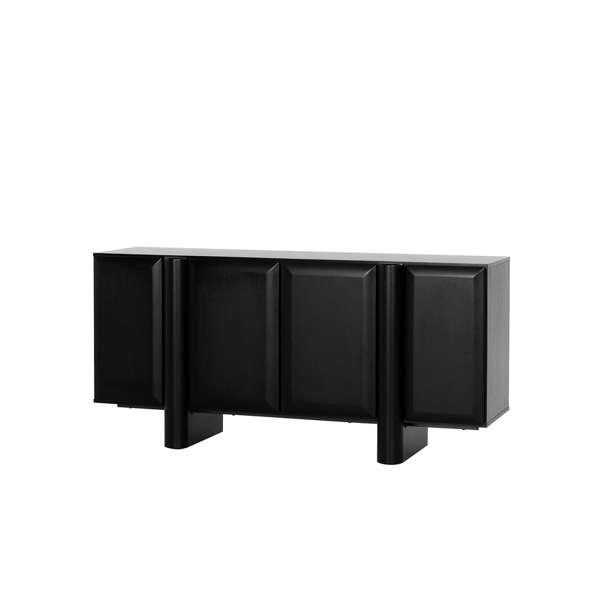 CDT8640-IG 1.6m Sideboard Unit - Full Black