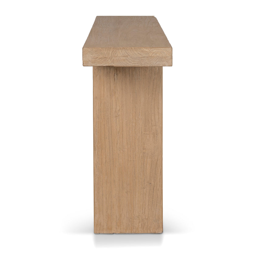 CDT8649-NA 1.52m Elm Console Table - Natural