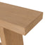CDT8649-NA 1.52m Elm Console Table - Natural