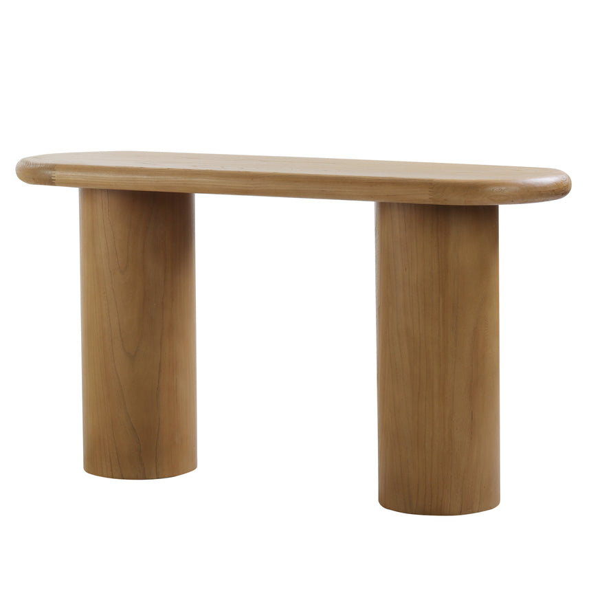 CDT8978-CN 1.6m Console Table - White Oak