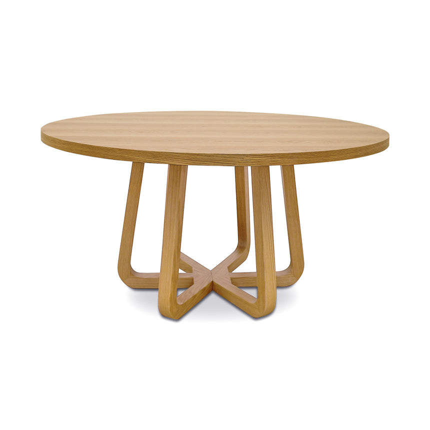 CDT8660-NA 3m Elm Dining Table - Natural