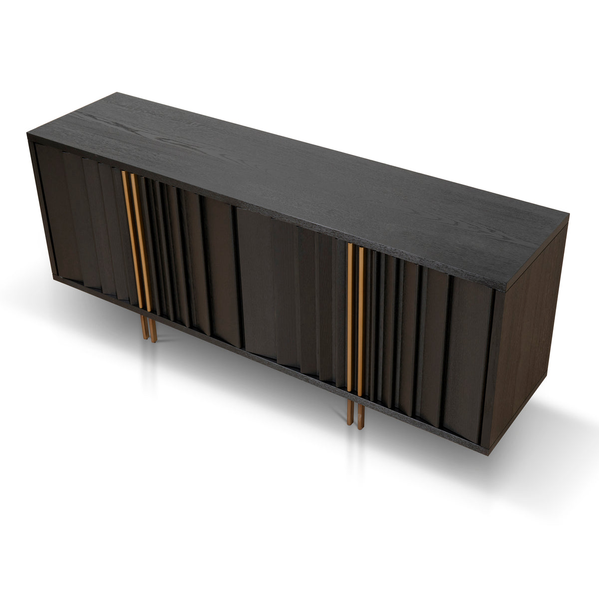 CDT8695-VA 2m Buffet Unit - Textured Espres... | Calibre Furniture