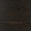 CDT8699-VA 3m Pill Shape Dining Table - Textured Espresso Black