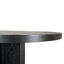 CDT8699-VA 3m Pill Shape Dining Table - Textured Espresso Black