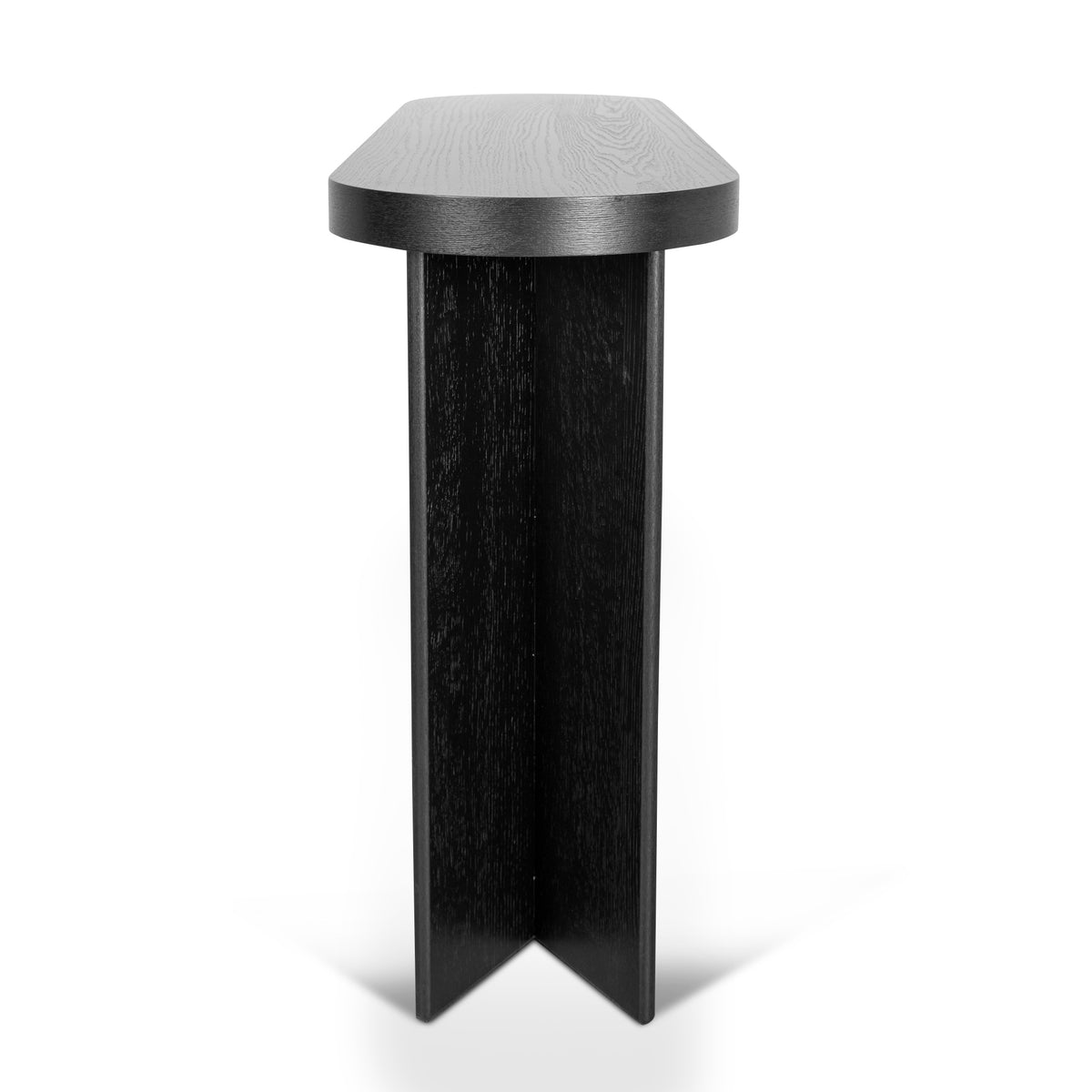 CDT8702-VA 1.3m Pill Shape Console Table - ... | Calibre Furniture