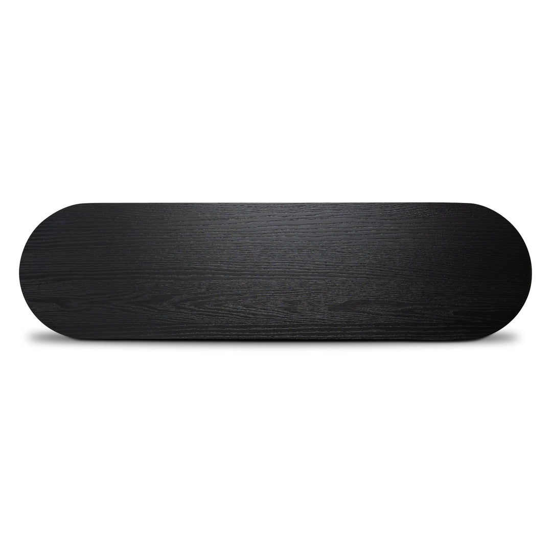 CDT8702-VA 1.3m Pill Shape Console Table - ... | Calibre Furniture