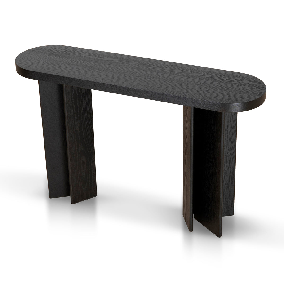 CDT8702-VA 1.3m Pill Shape Console Table - ... | Calibre Furniture