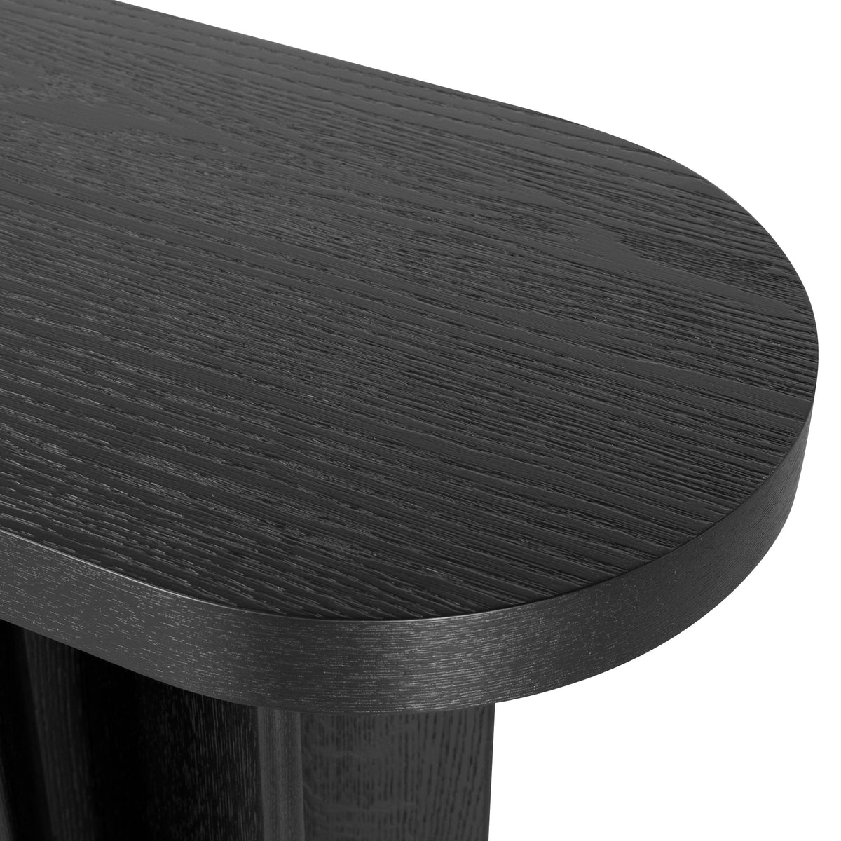 CDT8702-VA 1.3m Pill Shape Console Table - ... | Calibre Furniture