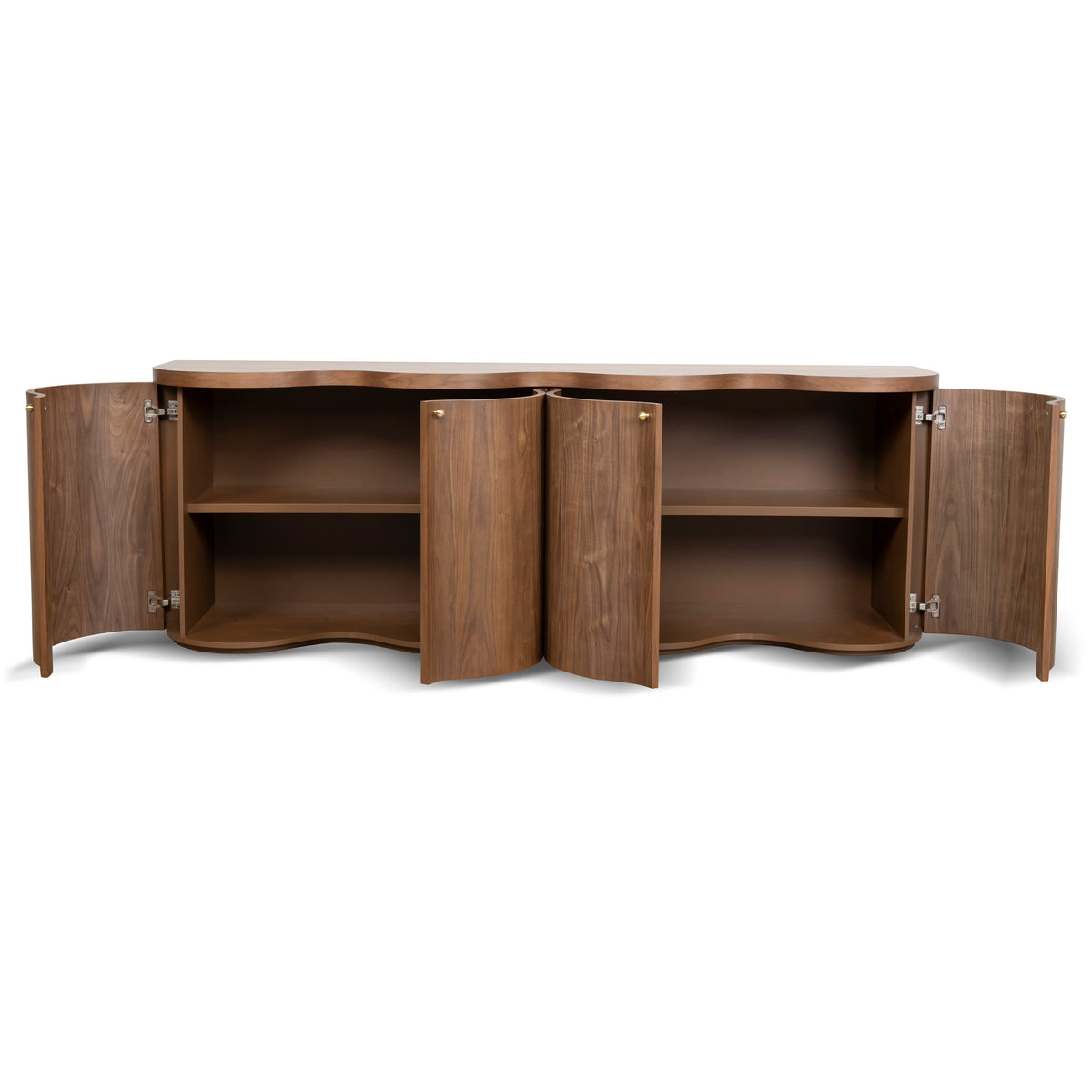 CDT8707-VA 2.15m Buffet Unit - Light Walnut | Calibre Furniture