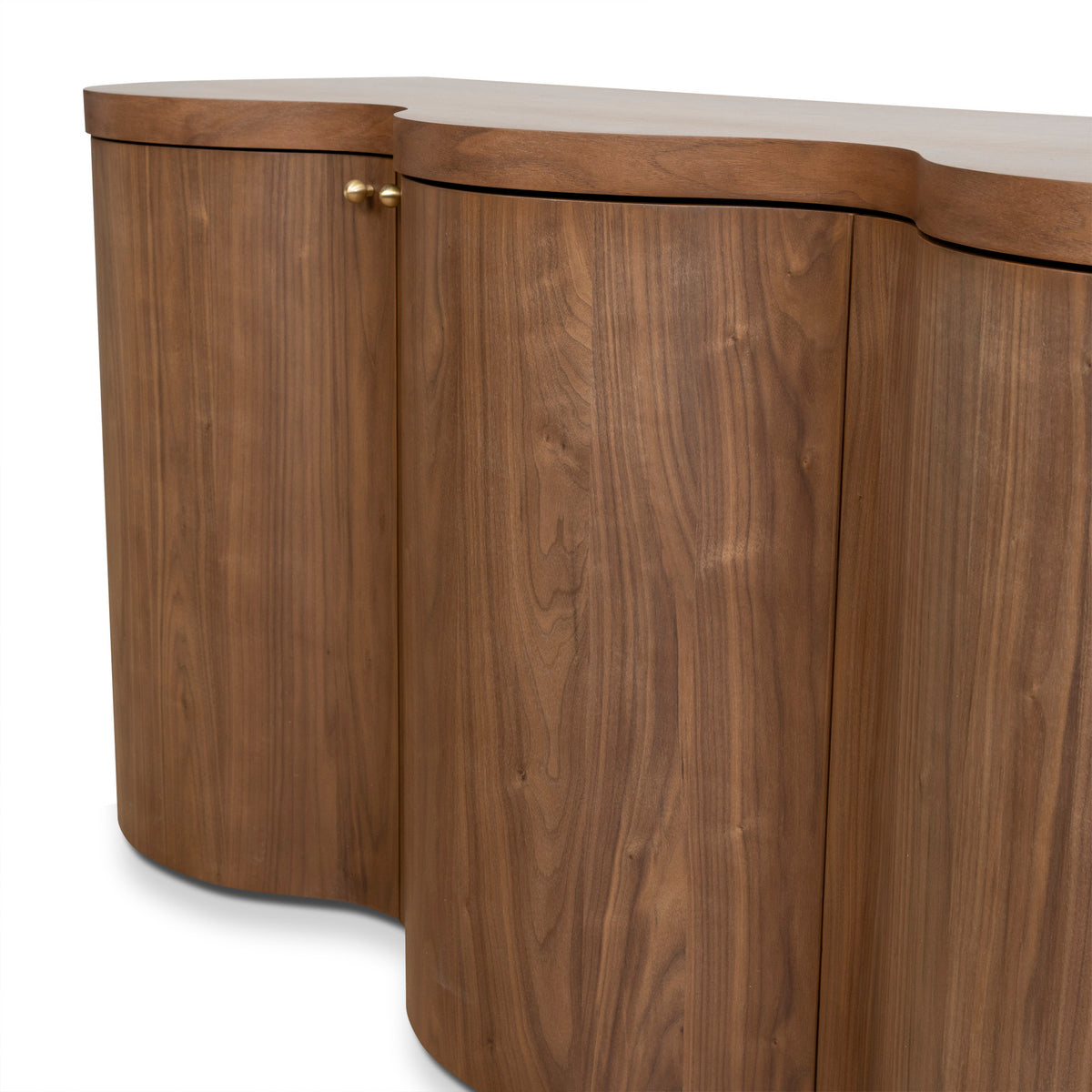 CDT8707-VA 2.15m Buffet Unit - Light Walnut | Calibre Furniture
