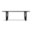 CDT8718-RB 2.2m Dining Table - Full Black