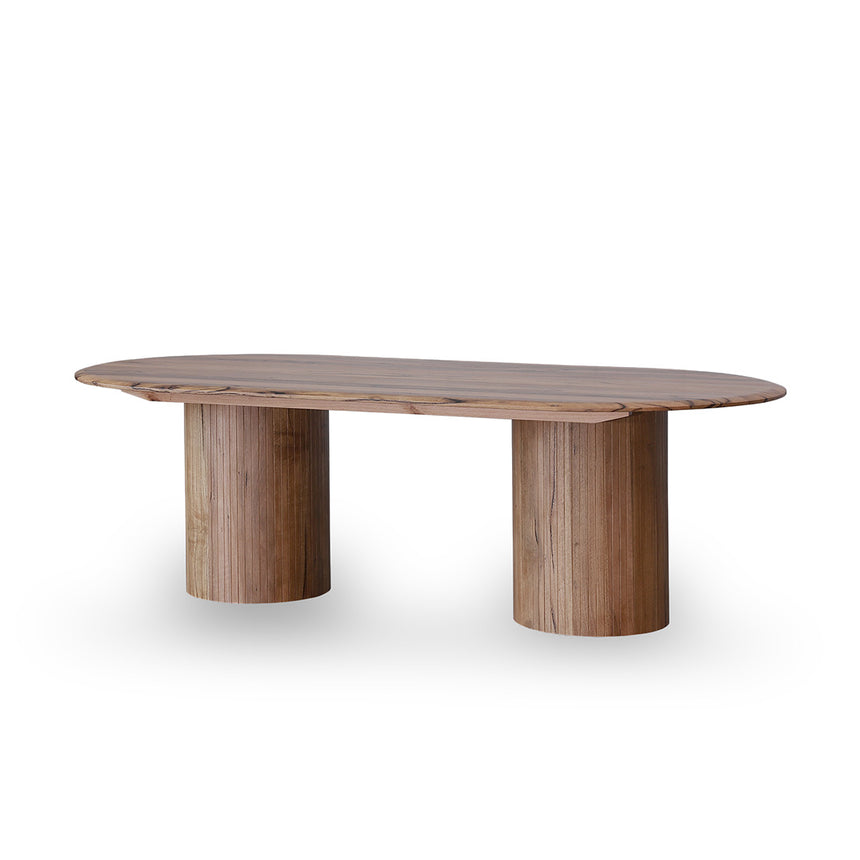 CDT8237-CN 2.4m Wooden Dining Table - Natural