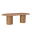 CDT8764-MA 2.4m Oval Dining Table - Natural