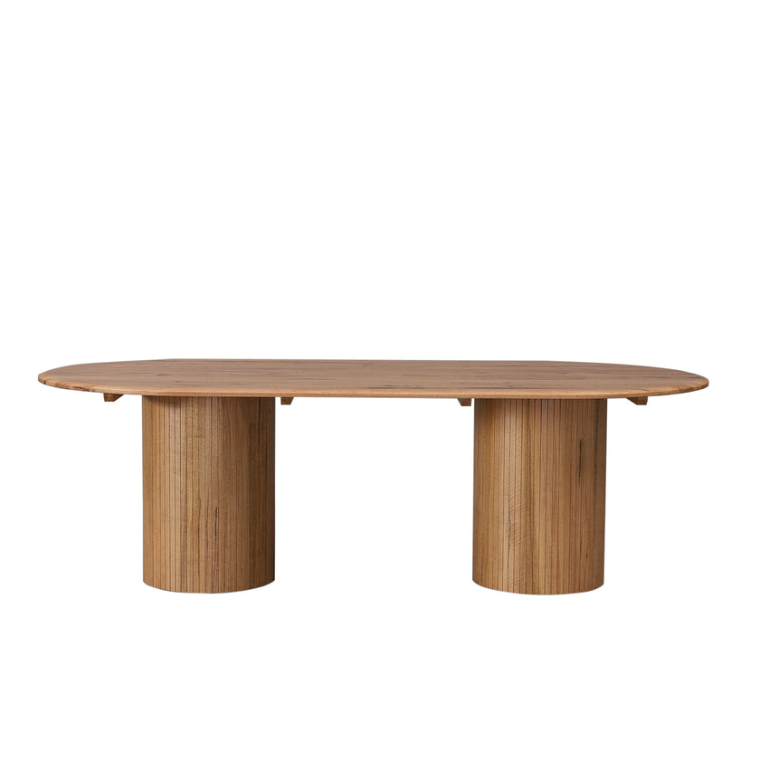 CDT8764-MA 2.4m Oval Dining Table - Natural