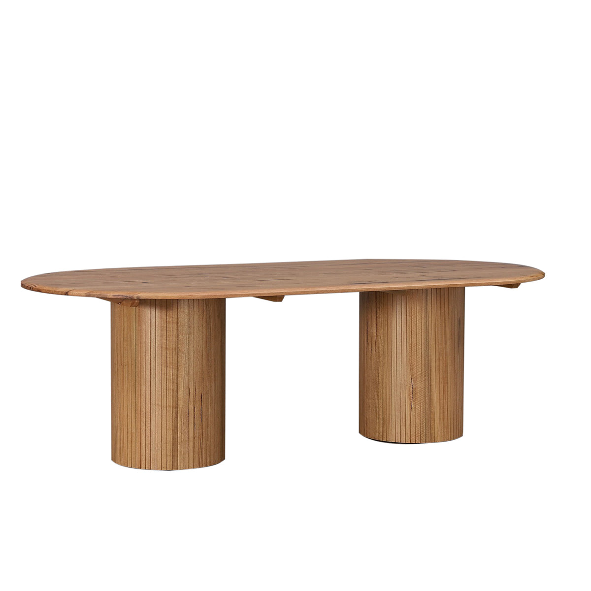 CDT8764-MA 2.4m Oval Dining Table - Natural | Calibre Furniture