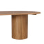 CDT8764-MA 2.4m Oval Dining Table - Natural