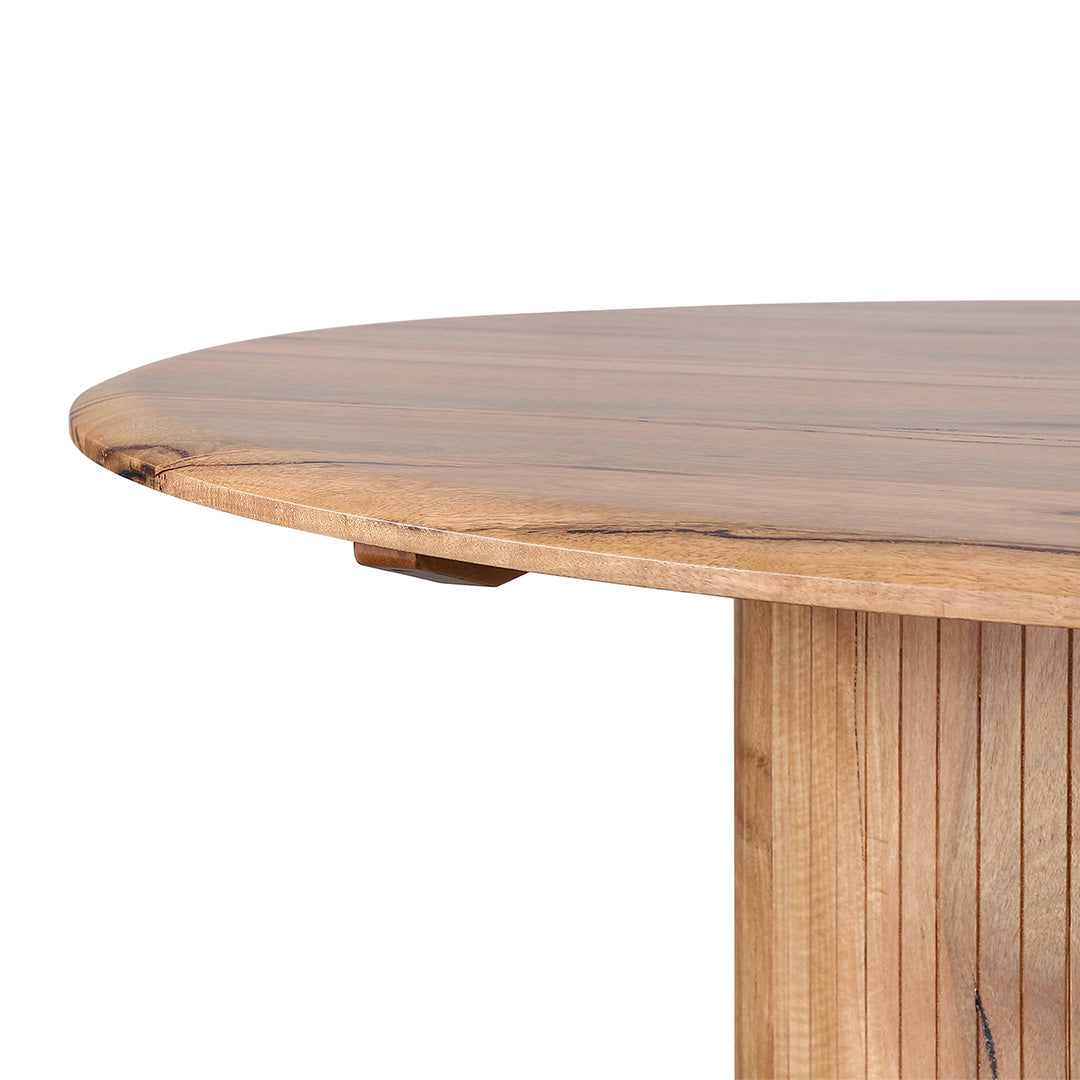 CDT8765-MA 1.35m Round Dining Table - Natural | Calibre Furniture