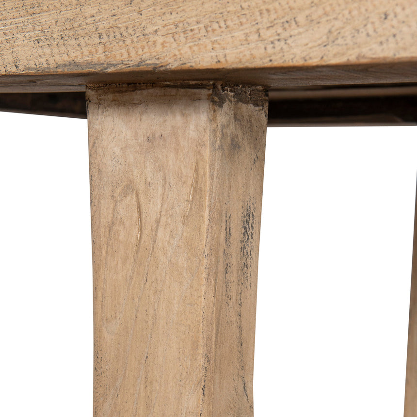 CDT8883-NA 1.8m Elm Console Table - Natural