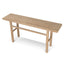 CDT8883-NA 1.8m Elm Console Table - Natural