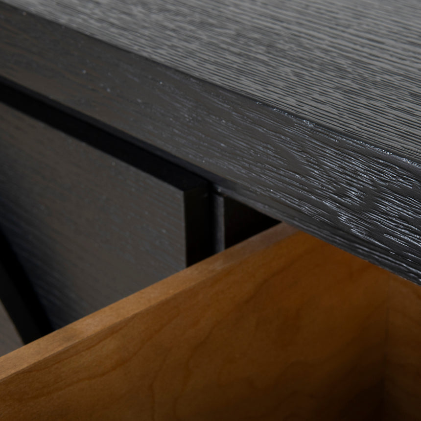CDT8893-VA 1.6m Dressing Unit - Textured Espresso Black