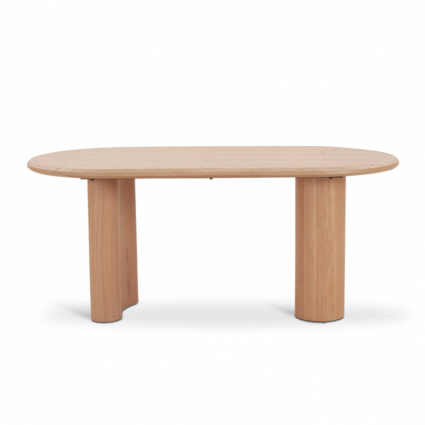 CDT8931-DW 1.8m Oval Dining Table - Natural