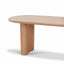 CDT8931-DW 1.8m Oval Dining Table - Natural