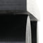 CDT8958-NI 1.9m New Elm Console Table - Full Black