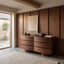 CDT10246-IG 1.4m Chest of Drawer - Walnut