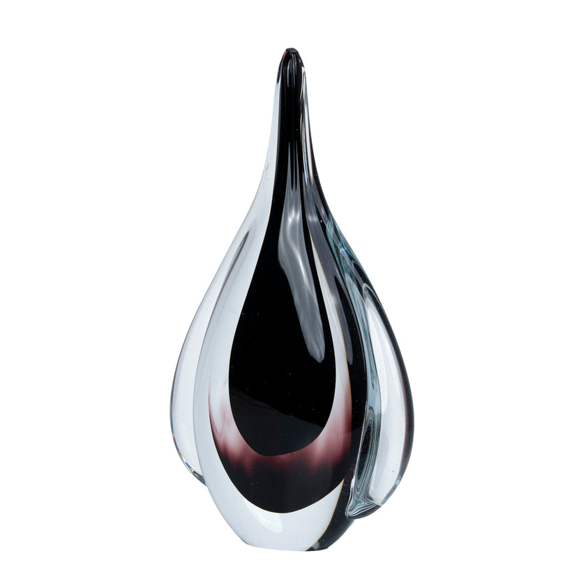 CAC12315-FC Brown glass pendant ornament