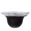 CAC12340-FC Stacked Wave Brown Bottom Bowl