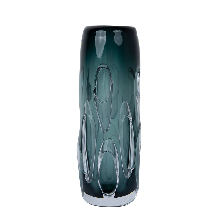 CAC12346-FC Shadow Green Vase Style B