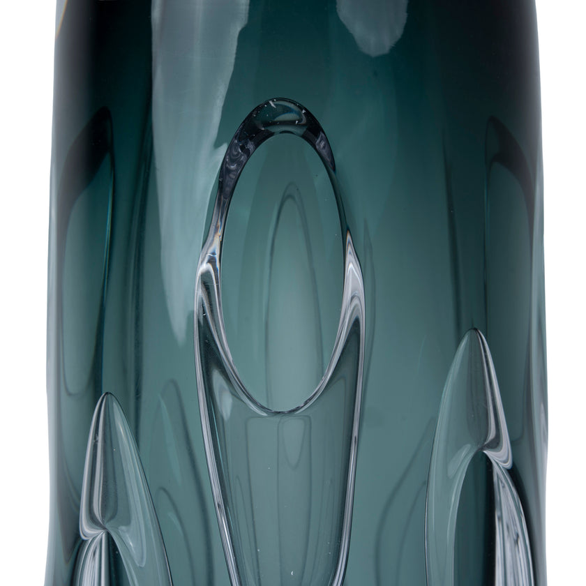 CAC12346-FC Shadow Green Vase Style B