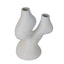 CAC12330-FC Bead-Dot Double Head Vase Style C