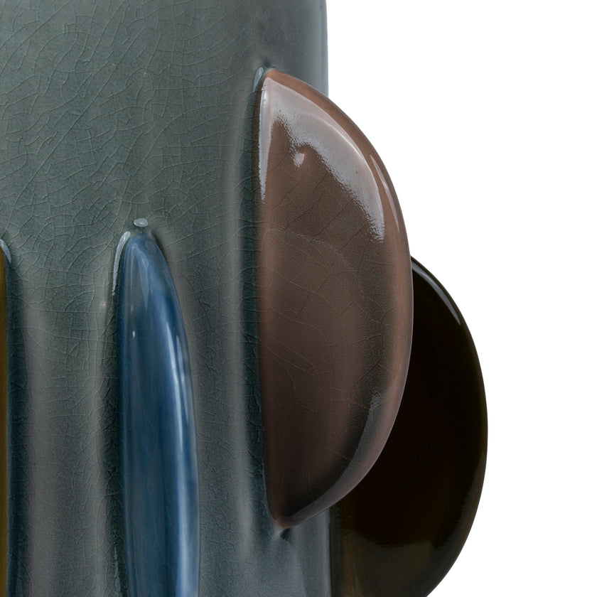CAC12332-FC Colorful Fin Vase Style B