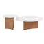 CCF8809-DW Nested Travertine Coffee Table - Natural