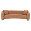 CLC10002-OLS 3 Seater Sofa - Coral Orange