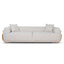 CLC10011-OLS 3 Seater Sofa - Beige Linen